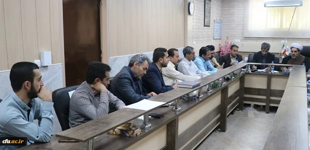 جلسه مشترک شوراهای فرهنگی، اجتماعی و دانشجویی دانشگاه فرهنگیان استان کرمان مطرح شد:

لزوم داشتن نگاه کیفی و عمیق به مسائل دانشجو معلمان
 3