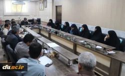 جلسه مشترک شوراهای فرهنگی، اجتماعی و دانشجویی دانشگاه فرهنگیان استان کرمان مطرح شد:

لزوم داشتن نگاه کیفی و عمیق به مسائل دانشجو معلمان
 5