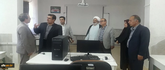 بازدید معاون پژوهشی و فناوری دانشگاه فرهنگیان از پردیس صدیقه طاهره (س) ساری 2