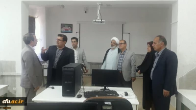 بازدید معاونت محترم پژوهشی و فناوری دانشگاه فرهنگیان از پردیس صدیقه طاهره (س) ساری