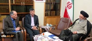 دیدار مسئولان دانشگاه فرهنگیان استان  با امام جمعه اصفهان