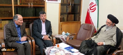 دیدار مسئولان دانشگاه فرهنگیان استان  با امام جمعه اصفهان
