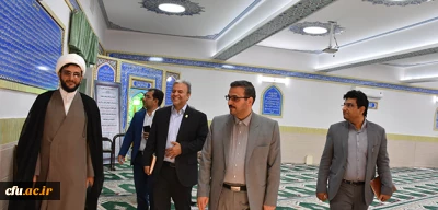 بازدید معاون هماهنگی امور عمرانی استانداری خراسان جنوبی از دانشگاه فرهنگیان