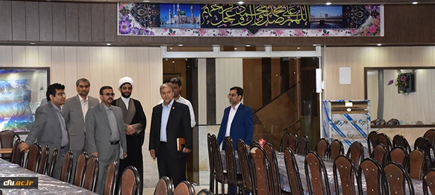 بازدید معاون هماهنگی امور عمرانی استانداری خراسان جنوبی از دانشگاه فرهنگیان 3