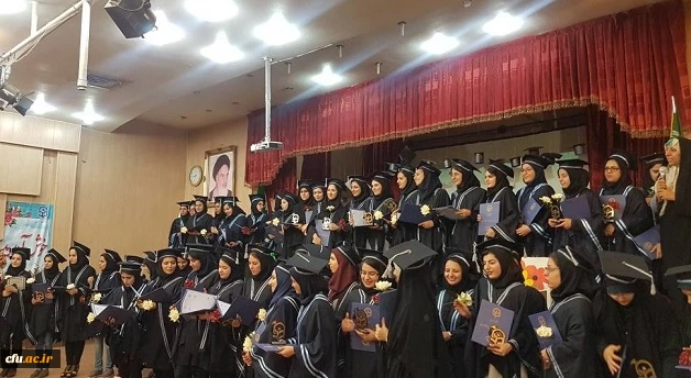 مراسم دانش اموختگان پردیس شهید باهنر فارس 4