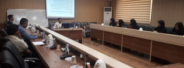 آغاز فعالیت های پژوهشی تابستانی دانشگاه فرهنگیان هرمزگان:

برگزاری کارگاه پژوهشی روش تحقیق کیفی ویژه اعضای هیات علمی دانشگاه فرهنگیان هرمزگان
 2