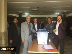 انتخابات مجمع عمومی انجمن دانش آموختگان به روایت تصویر