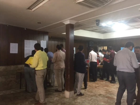 انتخابات مجمع عمومی انجمن دانش آموختگان به روایت تصویر