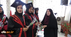 آئین  دانش آموختگی دانشجویان ورودی 93 پردیس بنت الهدی صدر کردستان برگزار شد 2