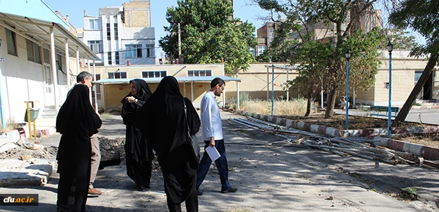 رئیس شورای شهر تبریز از پردیس فاطمه الزهرا(س) بازدید کرد 3