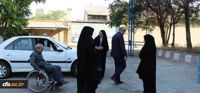 رئیس شورای شهر تبریز از پردیس فاطمه الزهرا(س) بازدید کرد