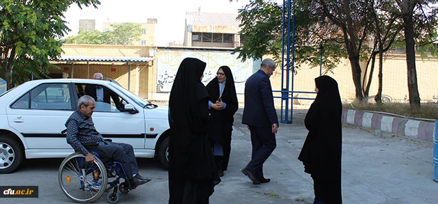 رئیس شورای شهر تبریز از پردیس فاطمه الزهرا(س) بازدید کرد 2