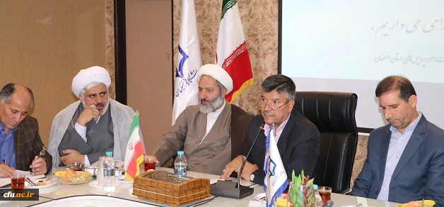 مراسم تکریم و معارفه مسئول دفتر نهاد نمایندگی مقام مظم رهبری دانشگاه فرهنگیان اصفهان برگزار شد 2