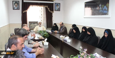 مراسم تودیع و معارفه سرپرست پردیس حضرت معصومه(س) دانشگاه فرهنگیان قم