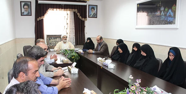 مراسم تودیع و معارفه سرپرست پردیس حضرت معصومه(س) دانشگاه فرهنگیان قم 3