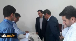 حضور معاون پژوهش،برنامه ریزی و نیروی انسانی آموزش وپرورش استان در مرکز مصاحبه پردیس شهیدرجایی ارومیه 3