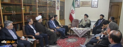 دکتر خنیفر در دیدار با امام جمعه اصفهان:

امیدواریم با حمایت ها از دانشگاه فرهنگیان  شاهد کارهای قیمتی برای تربیت معلم به عنوان یکی از قطب های مهم کشور  باشیم