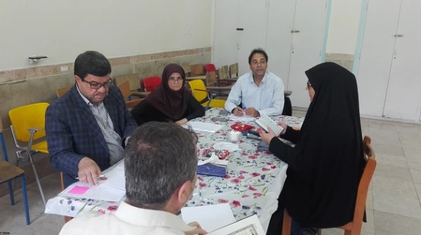 بازدید معاون دانشجویی دانشگاه فرهنگیان از فرایند مصاحبه مهارت آموزان ماده 28 شهدای مکه تهران 2