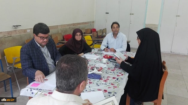 بازدید معاون دانشجویی دانشگاه فرهنگیان از فرایند مصاحبه مهارت آموزان ماده 28 شهدای مکه تهران 2