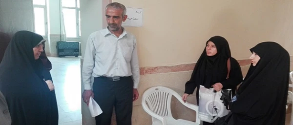 بازدید معاون دانشجویی دانشگاه فرهنگیان از فرایند مصاحبه مهارت آموزان ماده 28 شهدای مکه تهران 3