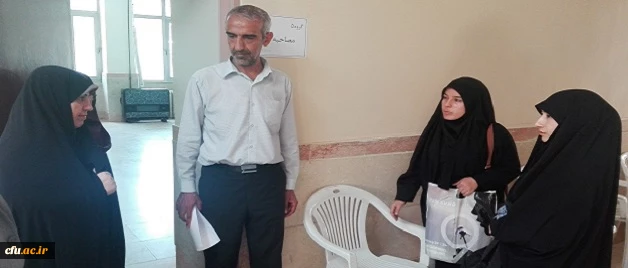 بازدید معاون دانشجویی دانشگاه فرهنگیان از فرایند مصاحبه مهارت آموزان ماده 28 شهدای مکه تهران 3