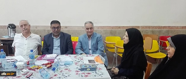 بازدید معاون دانشجویی دانشگاه فرهنگیان از فرایند مصاحبه مهارت آموزان ماده 28 شهدای مکه تهران 4