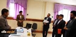بازدید معاون توسعه، طرح و برنامه دانشگاه فرهنگیان از دانشگاه فرهنگیان 9