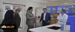 بازدید معاون آموزشی و تحصیلات تکمیلی دانشگاه فرهنگیان از آزمایشگاه های پردیس شهید بهشتی مشهد 2