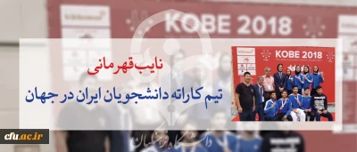 یازدهمین دوره رقابتهای کاراته دانشجویان جهان - ژاپن

نایب قهرمانی تیم کاراته دانشجویان ایران در جهان