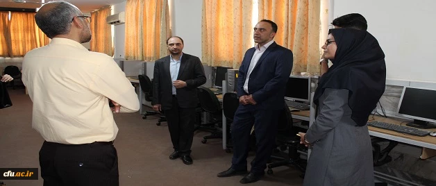 بازدید مسئولین هوشمندسازی دانشگاه از پردیس های دانشگاه فرهنگیان استان قم
 2