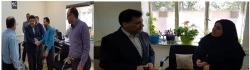 دکتر علی محمدی از بخش های مختلف معاونت فرهنگی واجتماعی دانشگاه فرهنگیان بازدید کرد