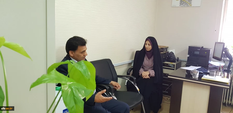 دکتر محمدی از بخش های مختلف معاونت فرهنگی واجتماعی دانشگاه فرهنگیان بازدید کرد