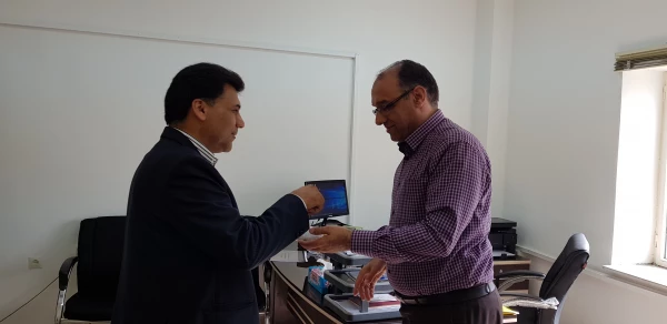 دکتر  محمدی از بخش های مختلف معاونت فرهنگی واجتماعی دانشگاه فرهنگیان بازدید کرد