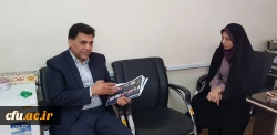 دکترمحمدی از بخش های مختلف معاونت فرهنگی واجتماعی دانشگاه فرهنگیان بازدید کرد