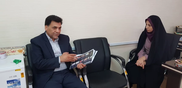 دکترمحمدی از بخش های مختلف معاونت فرهنگی واجتماعی دانشگاه فرهنگیان بازدید کرد