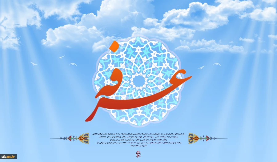 پیامبر اکرم (ص) : 
ما مِن یَومٍ أکثَرَ أن یُعتِقَ اللَّهُ فِیهِ عَبدَاً مِنَ النّارِ مِن یَومِ عَرَفَهَ
خداوند در هیچ روزی به اندازه روز عرفه ، بندگان را از آتش دوزخ نمی ‏رهاند.
                                                                          