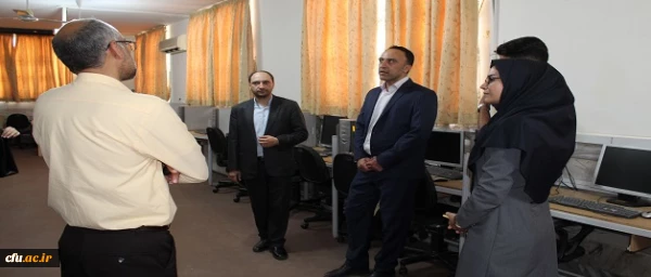 بازدید مسئولین هوشمندسازی دانشگاه از پردیس های دانشگاه فرهنگیان استان قم
 2