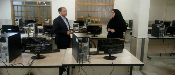 بازدید جناب آقای مهندس حسین رضایی سرپرست محترم هوشمندسازی دانشگاه فرهنگیان از دو پردیس شهید مقصودی و شهید باهنر همدان 
 2