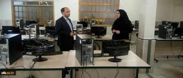 بازدید جناب آقای مهندس حسین رضایی سرپرست محترم هوشمندسازی دانشگاه فرهنگیان از دو پردیس شهید مقصودی و شهید باهنر همدان 
 2