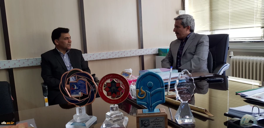 دکتر محمدی از بخش های مختلف اداره فرهنگی بازدید کرد