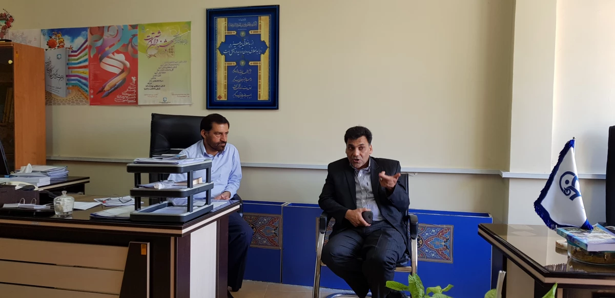 دکتر محمدی از بخش های مختلف اداره فرهنگی بازدید کرد