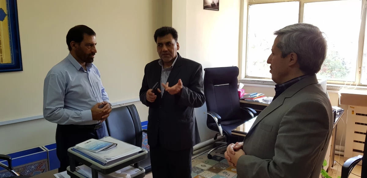 دکتر محمدی از بخش های مختلف اداره فرهنگی بازدید کرد