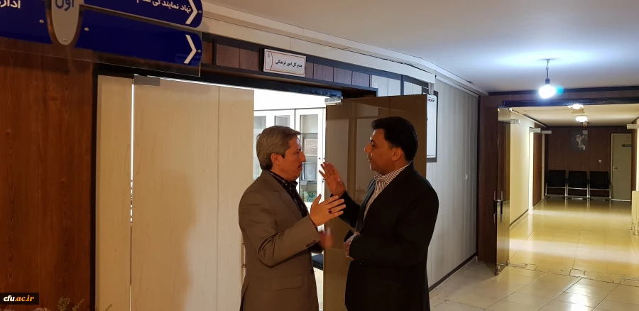 دکتر محمدی از بخش های مختلف اداره فرهنگی بازدید کرد