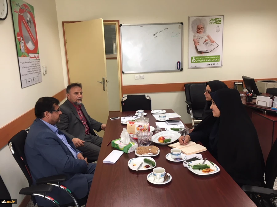 جلسه هماهنگی و بستر سازی عقد تفاهم نامه بین دانشگاه فرهنگیان و دفتر بهبود تغذیه وزارت بهداشت، درمان و آموزش پزشکی مطرح شد:

آمادگی همه جانبه دفتر بهبود تغذیه جهت ارتقا امنیت غذایی و اصلاح الگوی مصرف غذایی دانشجومعلمان 3