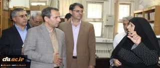 در بازدید معاون پژوهشی و فناوری دانشگاه مطرح شد:

ضرورت معرفی بیشتر کتب و نشریات دانشگاه فرهنگیان به دانشجویان و اعضاء هیأت علمی دانشگاه