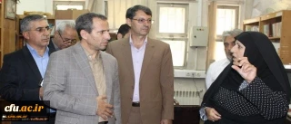 بازدید معاون پژوهشی و فناوری دانشگاه مطرح شد:

ضرورت معرفی بیشتر کتب و نشریات دانشگاه فرهنگیان به دانشجویان و اعضاء هیأت علمی دانشگاه