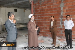 اجرای فعالیت های عمرانی دانشگاه فرهنگیان استان کرمان 5