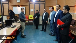بازدید سرپرست مرکز هوشمند سازی از پردیس های دانشگاه فرهنگیان کردستان
 4
