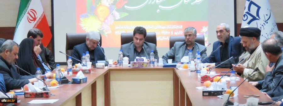 باحضور مسئولین ملی، استانی و اصحاب رسانه برگزار شد :

مراسم تکریم و معارفه سرپرست سابق و جدید دانشگاه فرهنگیان آذربایجان شرقی 2