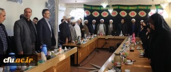 مراسم تودیع و معارفه مسئول دفتر نهاد نمایندگی مقام معظم رهبری(مدظله العالی) در دانشگاه فرهنگیان استان یزد 2